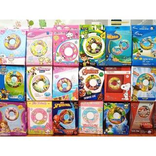 พร้อมส่ง！！ ห่วงยางว่ายน้ำลายการ์ตูนลิขสิทธิ์แท้ SWIM RING