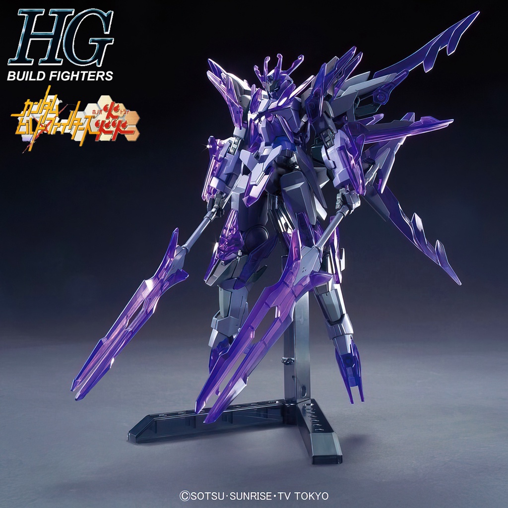 Bandai HGBF GN-10000 Transient Gundam Glacier 1/144