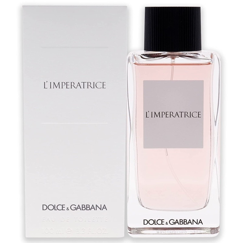 น้ำหอมแท้100% DOLCE&GABBANA D&G 3 L'Imperatrice EDT 100ml new package