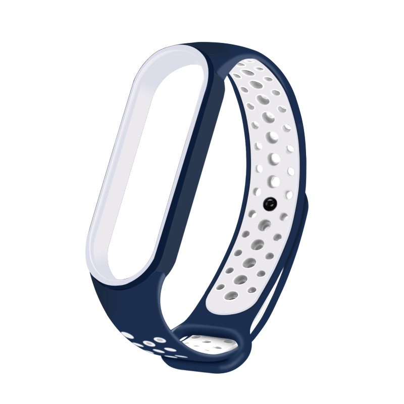 สายรัดซิลิโคน แบบนิ่ม สําหรับ Xiaomi Mi Band 5 Miband 5 6