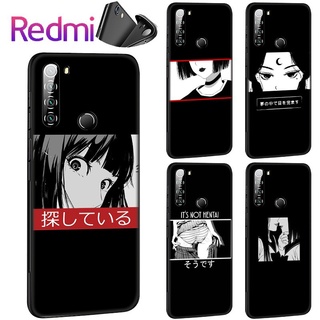 Xiaomi Redmi Note 8t 9t 9 9s 10 Pro Max Soft Phone Case SH3 Anime girl Ahegao