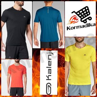 🇨🇵แท้💯%🇨🇵 เสื้อวิ่ง Kalenji เสื้อวิ่งชาย Mens Running T-shirt เสื้อออก​กำลังกาย​ เสื้อยืดใส่วิ่งผู้ชายรุ่นRUN DRY