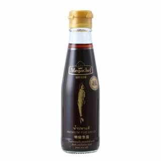 (คีโต) เมกาเชฟ น้ำปลาแท้ 200 มล. Megachel Fish Sauce ไม่ใส่วัตถุกันเสีย ไม่ใส่ผงชูรส