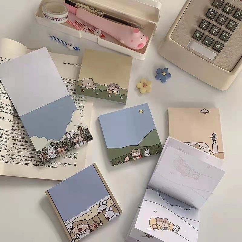 Planet of Happinesss Happy Planet Fommy Girl Cute Style Notes Packing!! ทั้ง8รูปแบบแต่ละห้าแผ่น