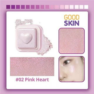 COLORGRAM Milk Bling Heartlighter 2.2g #02 Pink Heart