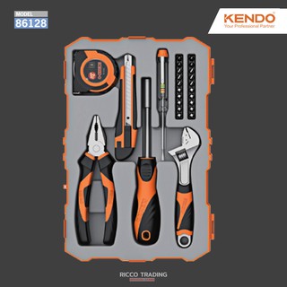 KENDO 86128 เครื่องมือช่างประจำบ้าน 26 ชิ้น