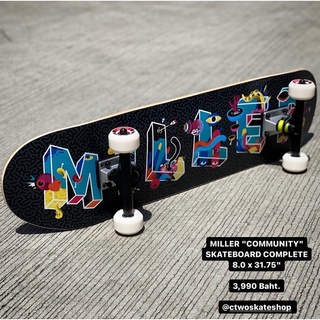 Miller Division “COMMUNITY” SKATEBOARD COMPLETE 8.0"