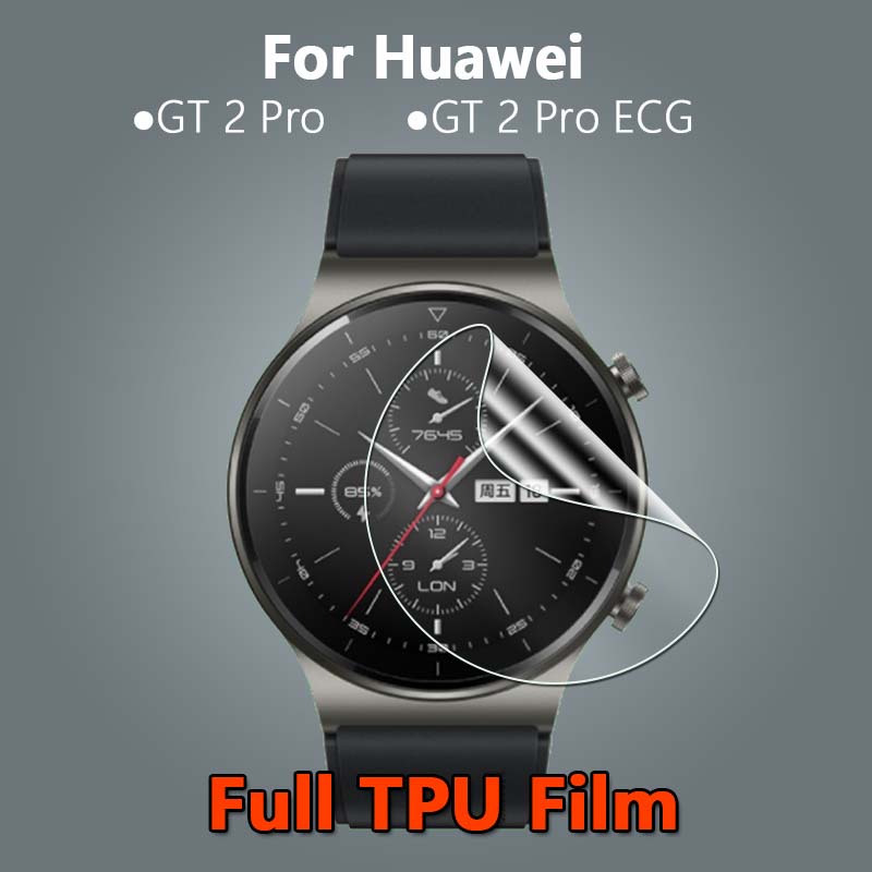 ฟิล์มกระจกนิรภัยป้องกันรอยขีดข่วนสําหรับ Huawei Watch Gt2 2E 42Mm 46Mm Gt2 Pro Ecg 1/3/5/10 ชิ้น