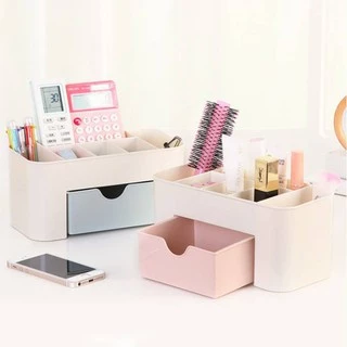 กล่องใส่ของ 6 ช่อง อุปกรณ์จัดเก็บอเนกประสงค์ แบบมีลิ้นชัก #F-0001