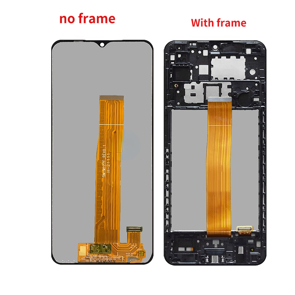 SAMSUNG 6.5 "สําหรับSamsung Galaxy A02 จอแสดงผลLCD A022 SM-A022Mหน้าจอLCDหน้าจอสัมผัสA022F A022G A02