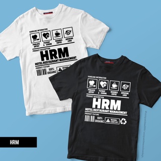 Tee / เสื้อหลักสูตร HRM, |คอลเลกชันเสื้อยืดอาชีพ เสื้อเชิ้ตสีขาวและสีดํา, เสื้อยืดกราฟิก, ! 7lVB qrb