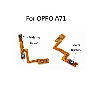 สายแพรสวิทซ์พาวเวอร์ OPPO A71 แพรเพิ่มเสียงลดเสียง Power Button Flex Cable Volume Button For oppo A71