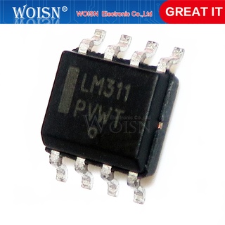 เครื่องขยายเสียง LM311DR LM311D LM311 311DR SOP-8 10 ชิ้น