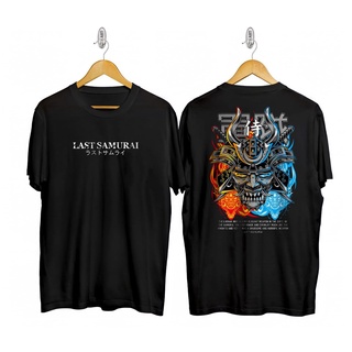 เสื้อยืดผ้าฝ้าย ล่าสุด DISTRO เสื้อยืดผู้ชาย / เสื้อยืด LAST SAMURAI / เสื้อยืดญี่ปุ่น / เสื้อยืด TOKYO JAPAN / เสื้อยืด