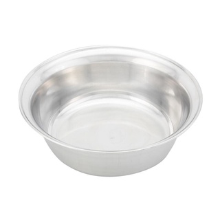 กะละมัง ขนาด 36 ซม. สีเงิน สายยาง ที่ฉีดน้ำ Basin, size 36 cm., silver color