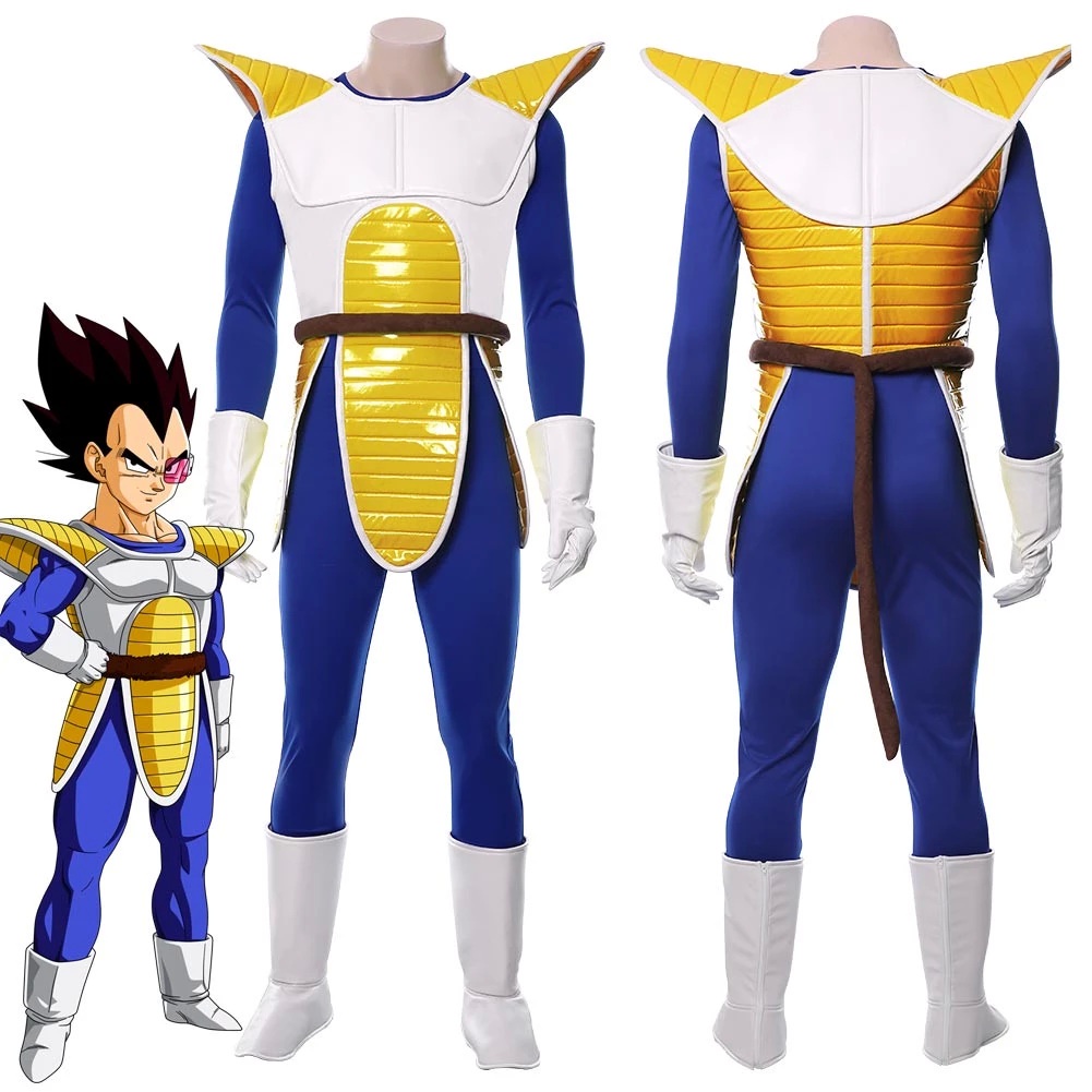 ชุดเบจิต้า Cosplay Z Vegeta Costume Suit Uniform Halloween Carnival Costume Men Women Custom