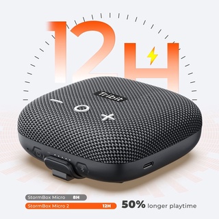 1Tribit Stormbox Micro2 BTS12 Black Bluetooth speaker img 1