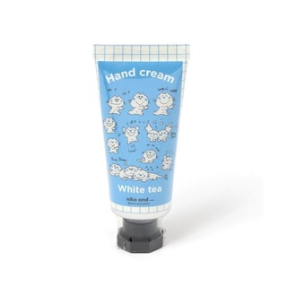 ครีมบำรุงมือ Ado Mizumori meets niko and ... Hand Cream สีฟ้า กลิ่น White Tea ขนาด 9.7 x 4.4 ซม. 30g