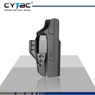 ซองพกใน สลับพกซ้าย-ขวาได้ สำหรับ Glock 17 / 22 / 31 ยี่ห้อ Cytac แบรนด์จีน คุณภาพสูง เกรดกองทัพ พกง่าย ล็อคดี ใช้ง่าย ดี