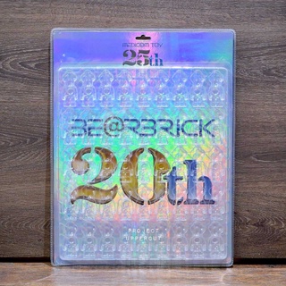 BE@RBRICK : Display Blister Board - Medicom Toy 25th Anniversary Limited Edition [New]