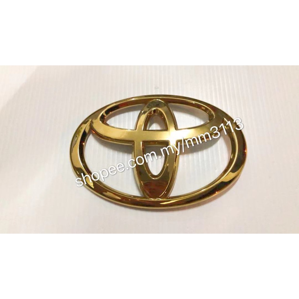 โลโก้ TOYOTA WISH GOLD EMBLEM