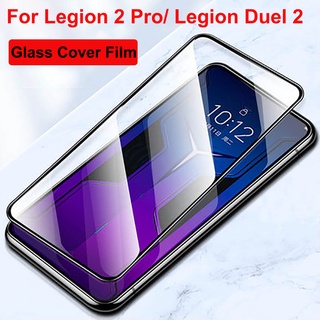 ฟิล์มกระจกนิรภัยกันรอยหน้าจอ 9D ขอบดํา สําหรับ Lenovo Legion 2 Pro Lenovo Legion 2Pro Duel2 Legion Duel 2 L70081