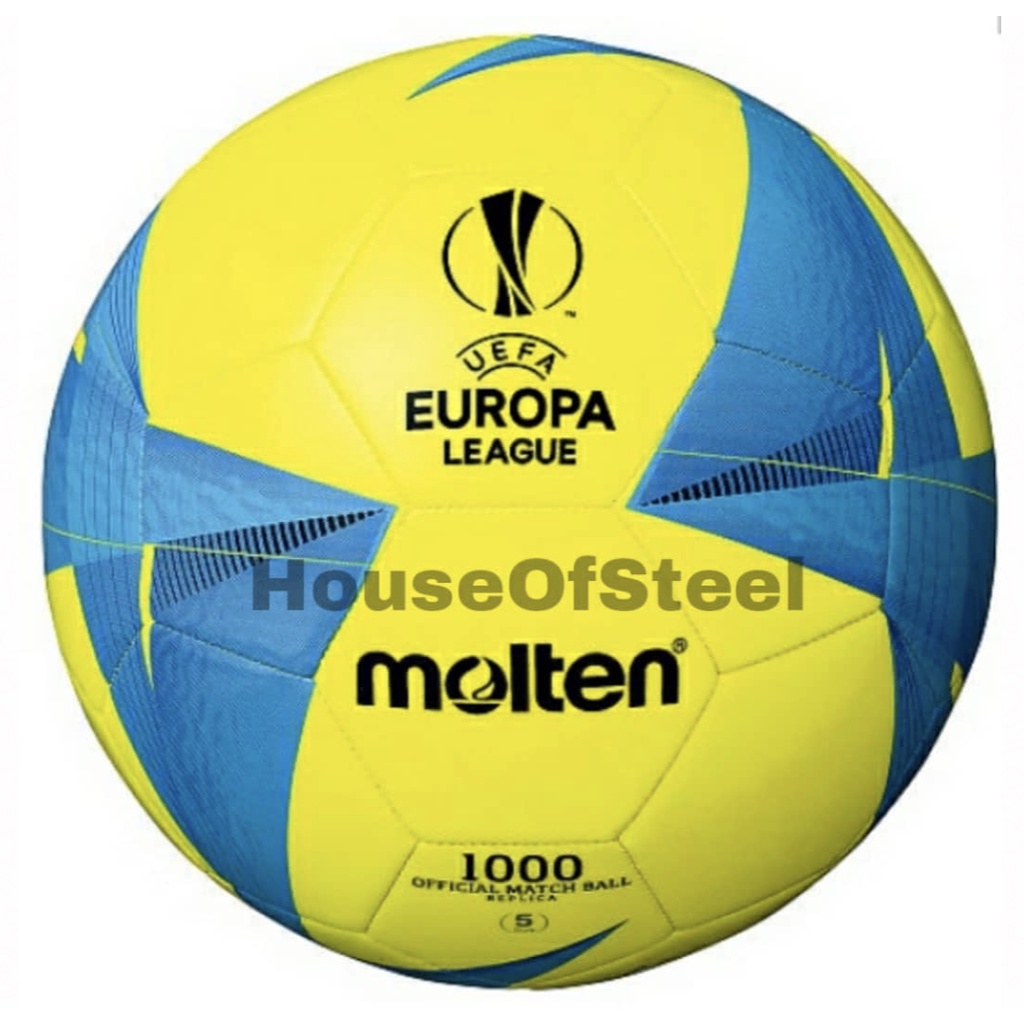 ลูกฟุตบอล Molten F5U1000-G0Y Size5 (สีเหลือง) / ลูกฟุตบอล Molten