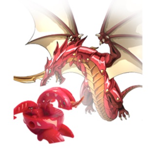 Bakugan Classic B1 Pyrus Red Dragonoid #บาคุกัน