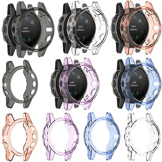 เคสสำหรับ Garmin Fenix 5S Watch Anti-scratche TPU แบบใส