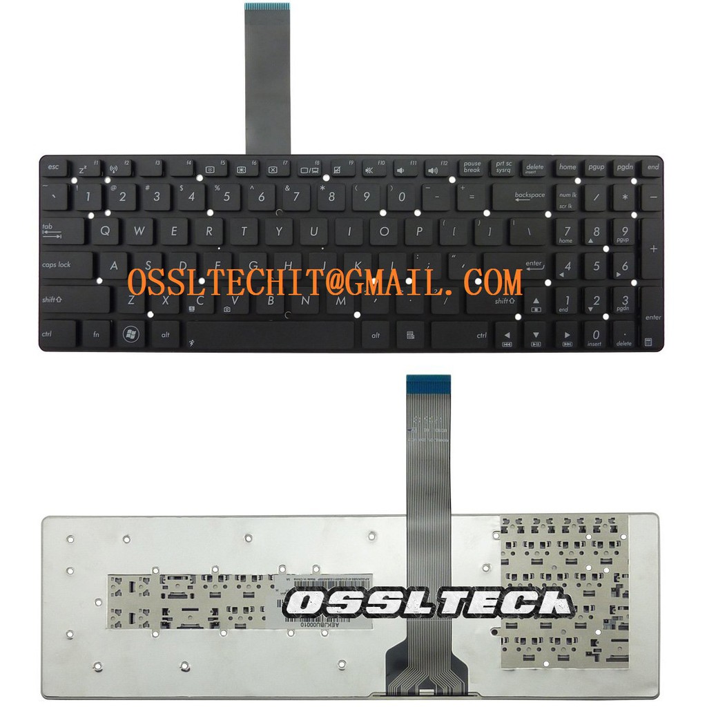 Asus K55 K55A K55DE K55DR K55N K55VJ K55VM K55VD แป้นพิมพ์แล็ปท็อป
