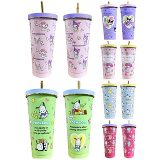 แก้วน้ำเก็บอุณหภูมิลายใหม่ไซส์ใหญ่จุๆ​ ขนาด​ 750ml  มาพร้อมหลอดสีทองและที่ล้างครบชุด​ ทั้งหมด​ 6ลาย​  เก็บน้ำแข็งได้ทั้ง