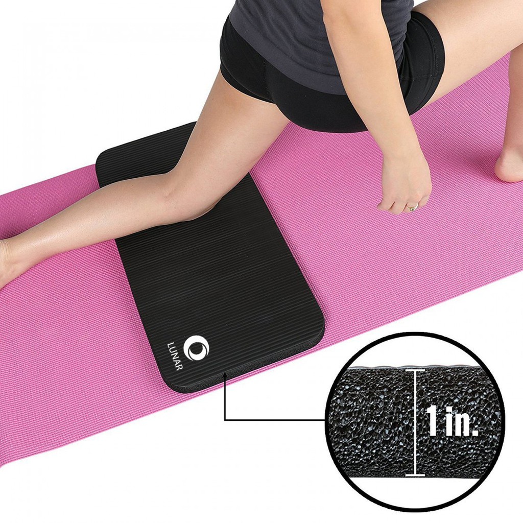 ยางยืดปั้นก้น Yoga Foam Roller Massage แผ่นรองเข่า Lunar - Yoga Knee Pad