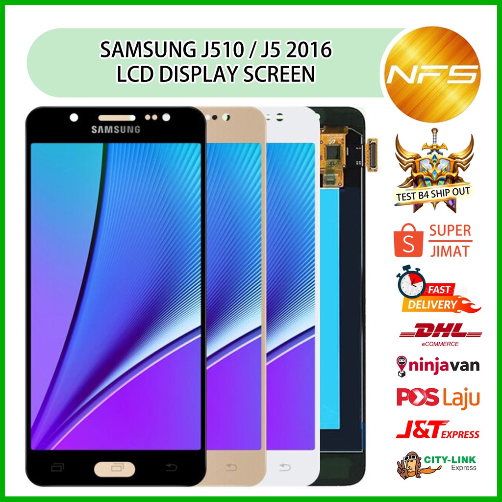 NFS - SAMSUNG J510 (J5 2016) หน้าจอแสดงผล LCD AMOLED