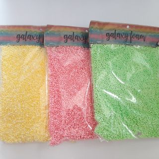เม็ดโฟมสีเม็ดเล็ก ตกแต่งงานศิลปะ งานประดิษฐ์