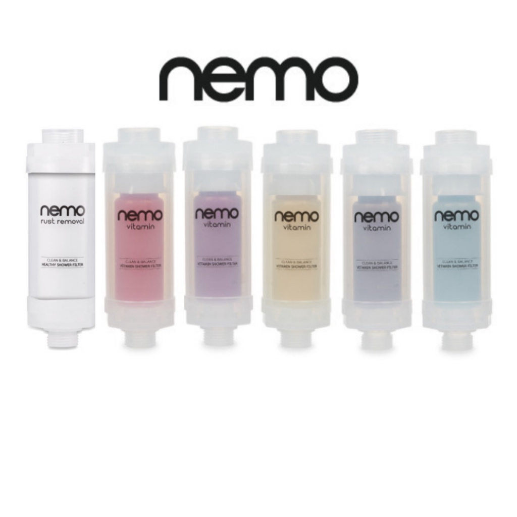 [Nemo] ตัวกรองกําจัดสนิม ตัวกรองวิตามินอาบน้ํา