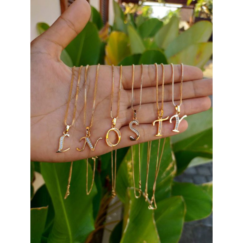 สร้อยคอตัวอักษร Xuping