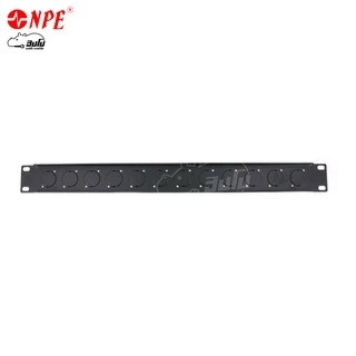 แผง Panel Rack 1U 12 ช่อง สำหรับ XLR และ Speakon ใช้กับตู้ Rack 19 นิ้ว สายสัญญาณ สายเสียง Audio Cable Hippo Audio