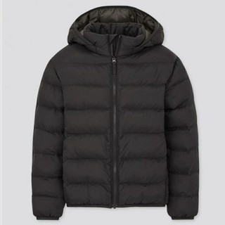 Uniqlo เสื้อฮู้ดพาร์กากันหนาวเด็ก  ซักเครื่องได้