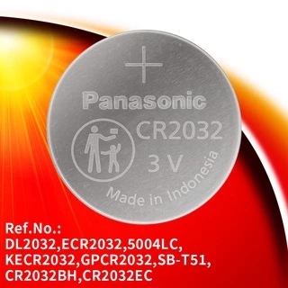 ถ่านกระดุม ถ่านรีโมท แท้ป้ายไทย-ถ่าน2032 Panasonic CR2032 Lithium 3V แบ่งขาย (ประกันศูนย์)-พร้อมส่ง