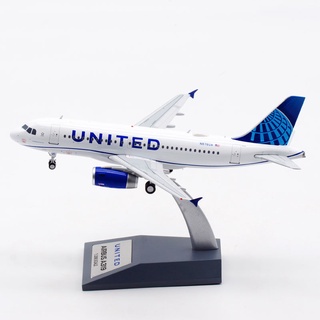 โมเดลเครื่องบินอัลลอย 1:200 Airbus A319 n876ua