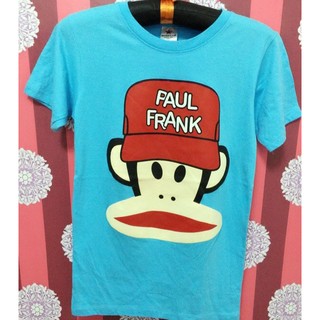 F009 เสื้อยืดครอบครัว คู่รัก ลาย Pual Frank น่ารัก