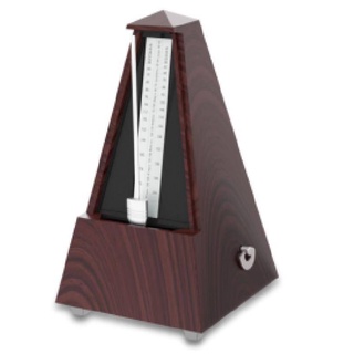 Metronome เมโทรนอม เครื่องให้จังหวะ รุ่น MT0014 ลายไม้มะฮอกกานี