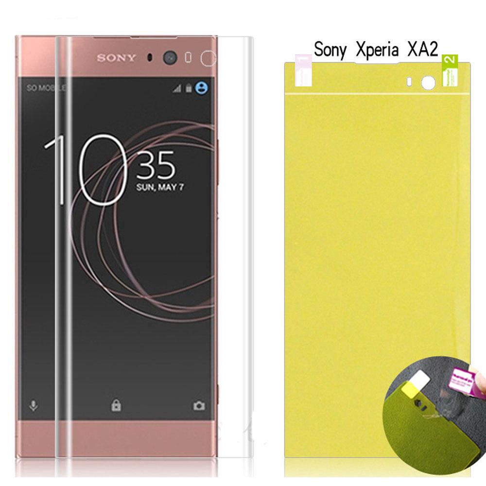 ฟิล์มกันรอยหน้าจอนาโน แบบเต็มจอ สําหรับ Sony Xperia XA XA1 XA2 Ultra Plus X XP XZ3 XZS XZ1 Compact Sony Xperia 1 10 10 Plus