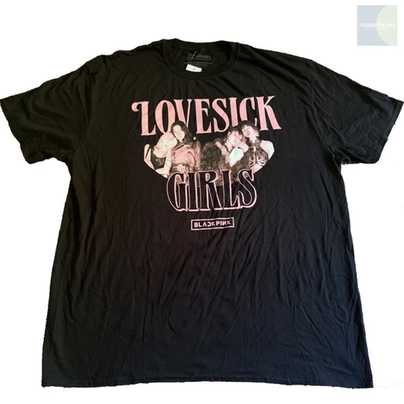 เสื้อ Blackpink Love Sick Girls (Official Merch)