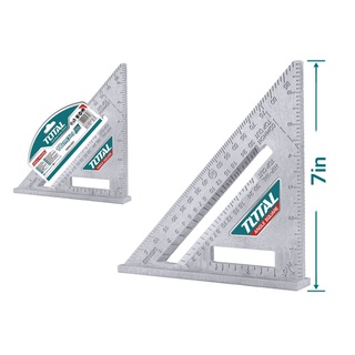 Total ฉากวัดองศา / ฉากวัดมุม ขนาด 7 นิ้ว รุ่น TMT61201 ( Angle Square )