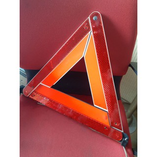 ป้ายไฟเตือนสามเหลี่ยมพร้อมแท่นยึด BMW E36  warning triangles (ไม่รวมขายึด)