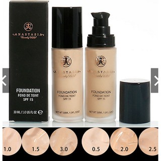 รองพื้น Anastasia foundation fond de teint spf 15