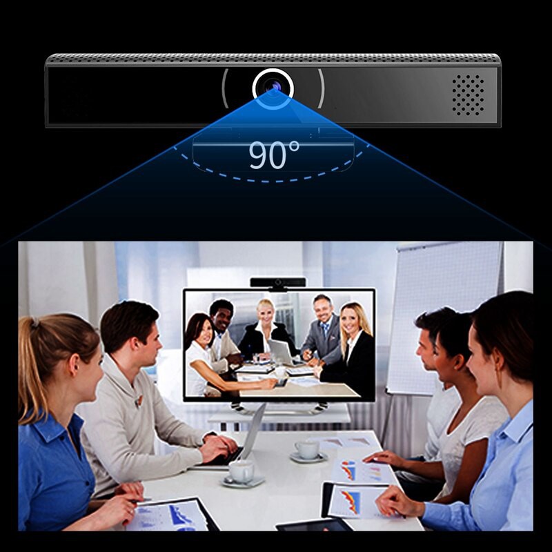 1080P HD Video Conference cam with Mic and Speaker, AllInOne Video