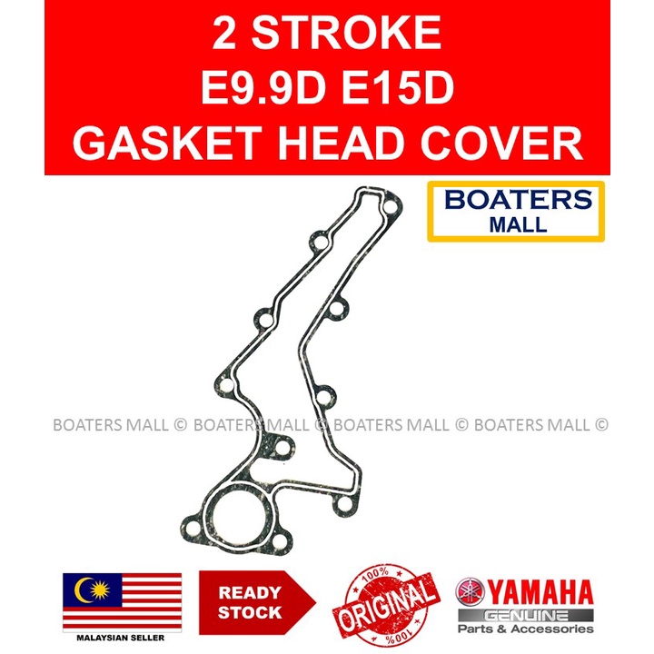 YAMAHA OUTBOARD 6B4-11193-A1 GASKET HEAD COVER 2 STROKE E9.9D E15D - BOATERS MALL
