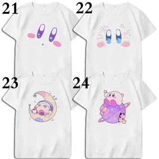 เสื้อยืดแขนสั้น พิมพ์ลายกราฟฟิค Kirby Family Matching Kirby Mommy daddy แฟชั่นฤดูร้อน สําหรับเด็กผู้ชาย และเด็กผู้หญิง